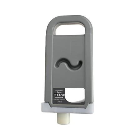 Wf Non-OEM New Matte Black Wide Format Ink Cartridge for Canon PFI-1700 WCPFI1700MB